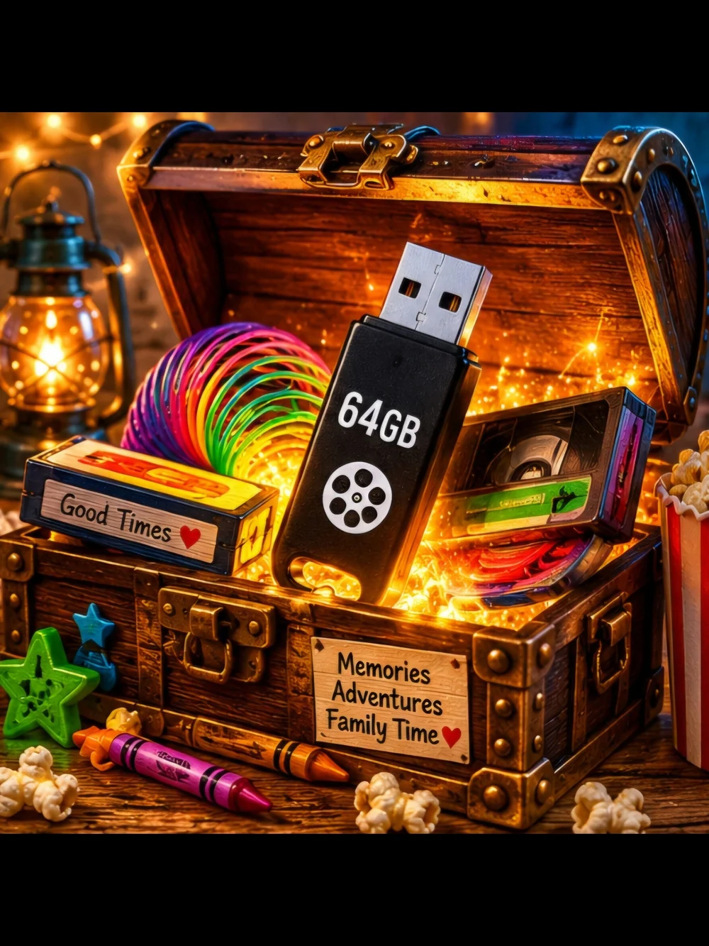 Kid/Family Media Collection USB [Public Domain]